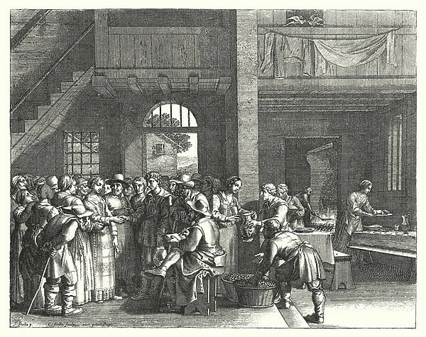 The Engagement Party (engraving)