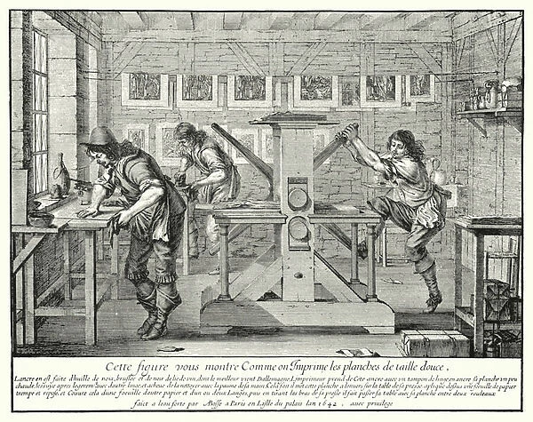 The Engravers Workshop (engraving)