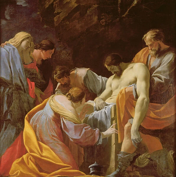The Entombment of Christ (oil on canvas)