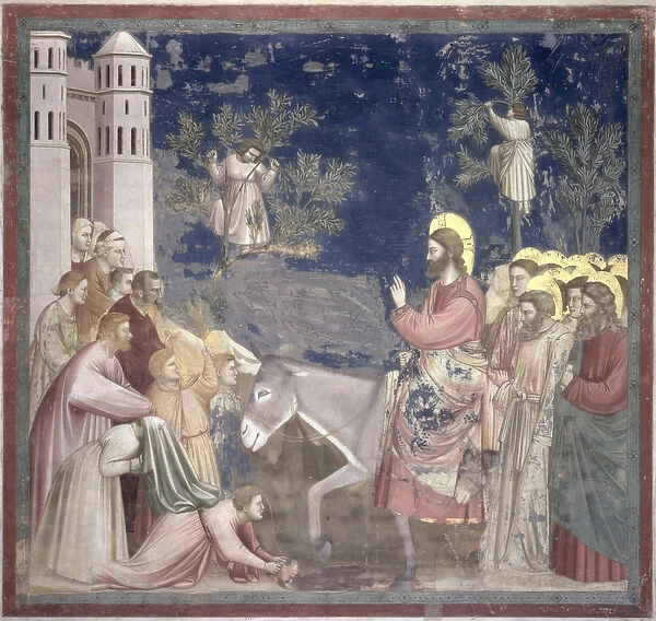 The Entry into Jerusalem, c. 1305 (fresco)