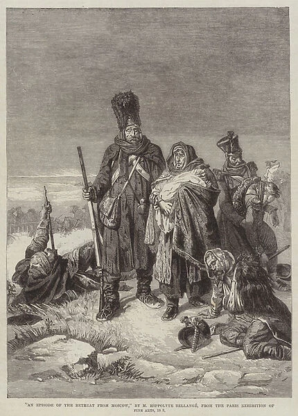 An Episode of the Retreat from Moscow (engraving)