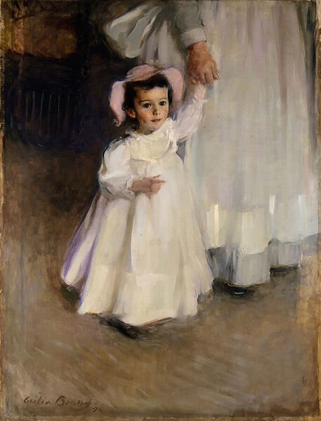 Ernesta (Child with Nurse), 1894 (oil on canvas)