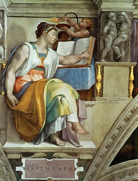 Erythraean Sibyl, 1508-12 (fresco)