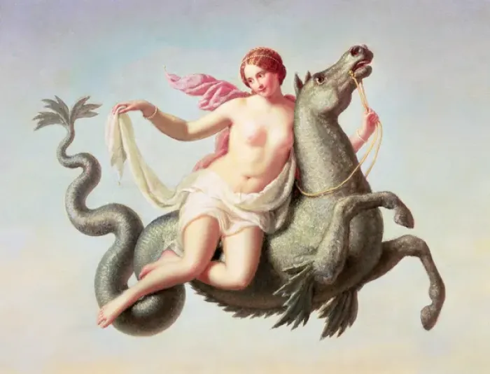 Framed Print : The Escape of Galatea (panel) Framed Print : The Escape of Galatea (panel)