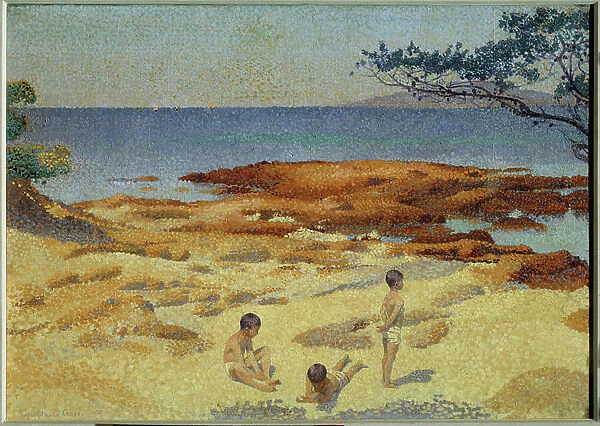 Estagnol Beach (Baigne-Cul), 1891 (oil on canvas)