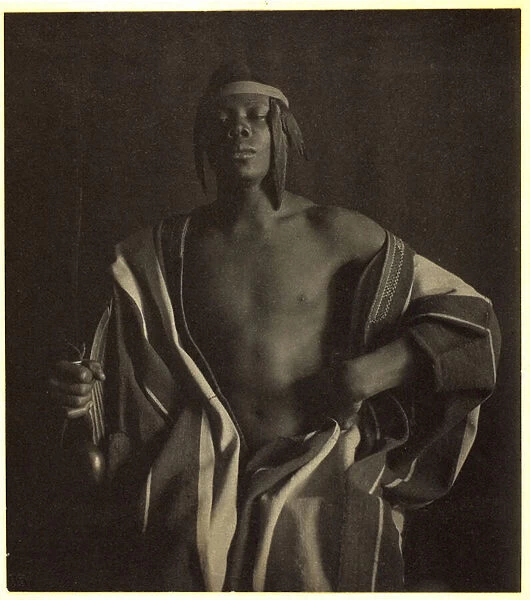 An Ethiopian Chief, 1897, printed c. 1902 (platinum print)