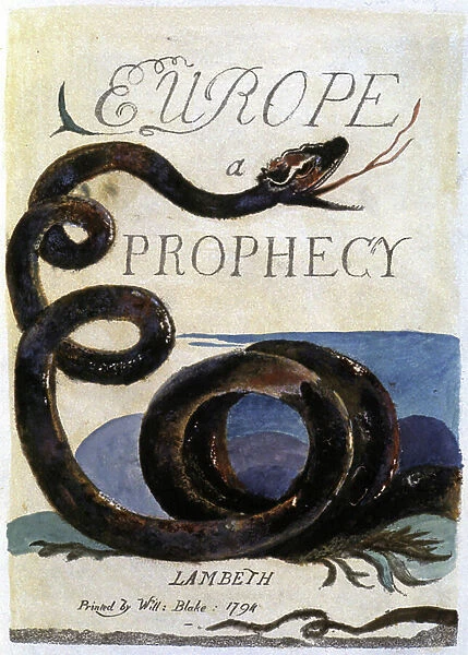 Europe, a prophecy, 1794 (illustration)