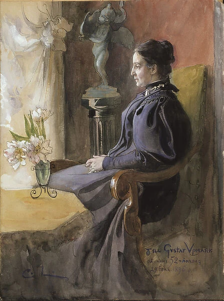 Eva Upmark, 1896 (w  /  c on paper)