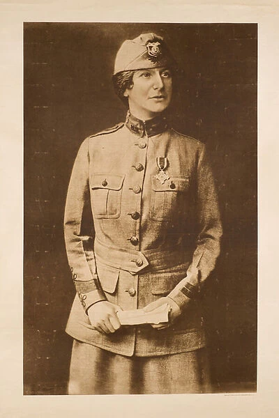Evangeline Booth - Salvation Army, c. 1919 (litho)