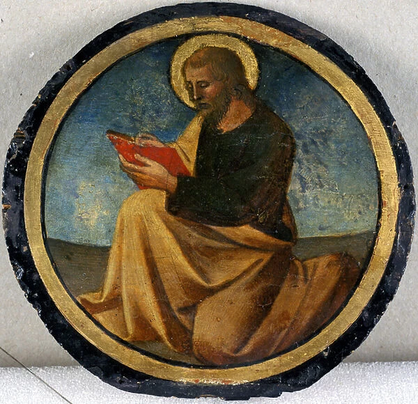 An Evangelist, c. 1460 (tempera on poplar wood)