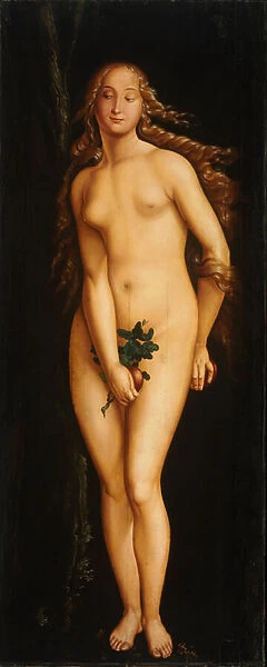 Eve - Peinture de Hans Baldung (1484-1545) - 1525-1526 - Oil on wood - 208x83