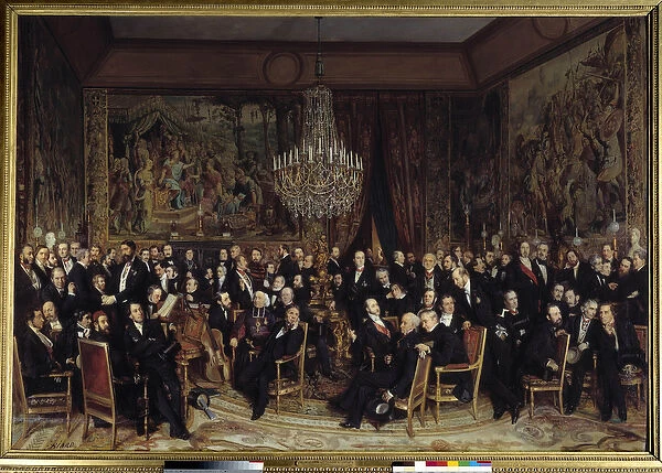 Evening at the Louvre with the Count of Nieuwerkerke Among the presents