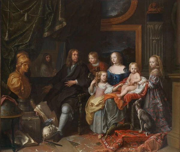 Everhard Jabach and His Family, c. 1660 (oil on canvas)