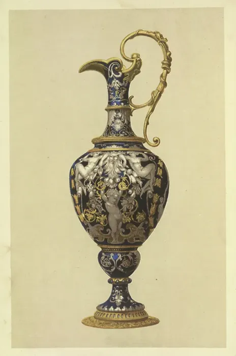 Framed Print : A ewer. BL3280069 A ewer; British Library, London, UK; (add.info.
