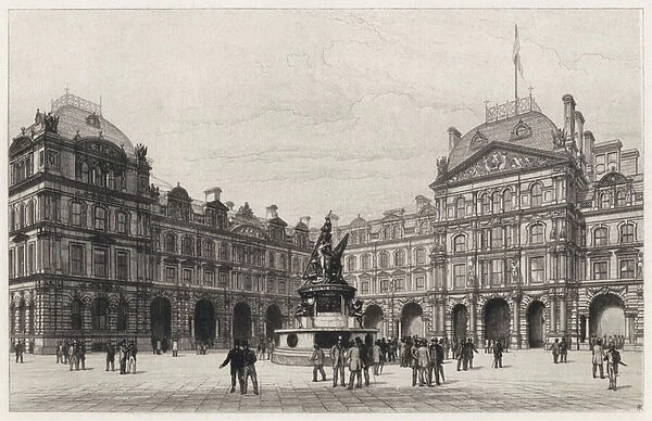The Exchange, Liverpool (etching)