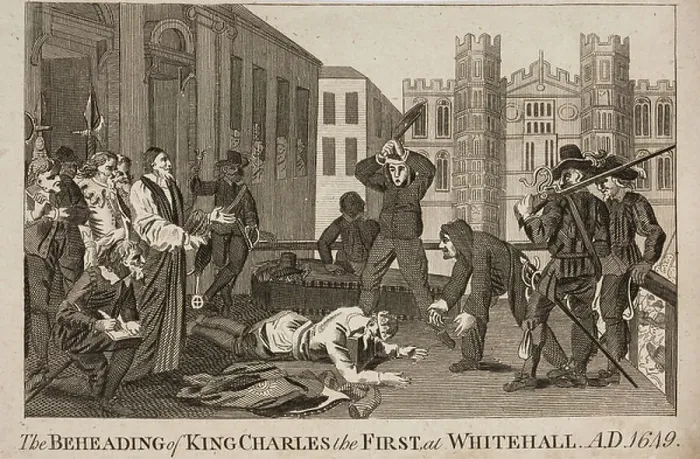 Framed Print : The Execution of King Charles I Framed Print : The Execution of King Charles I