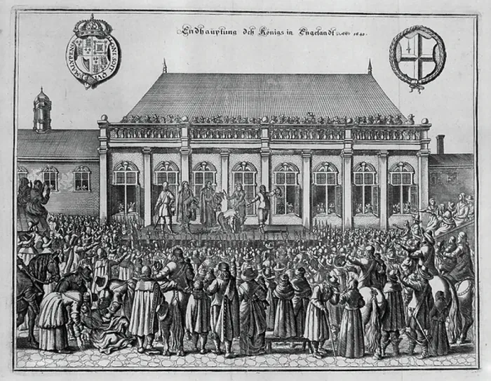 Framed Print : The Execution of King Charles I