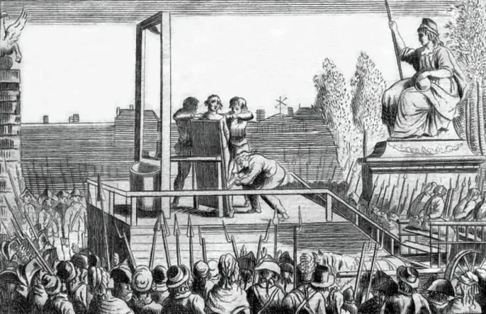 Framed Print : Execution of Louis-Philippe-Joseph, duc d'Orleans (1747-1793), guillotined in Paris on november 6, 1793, engraving