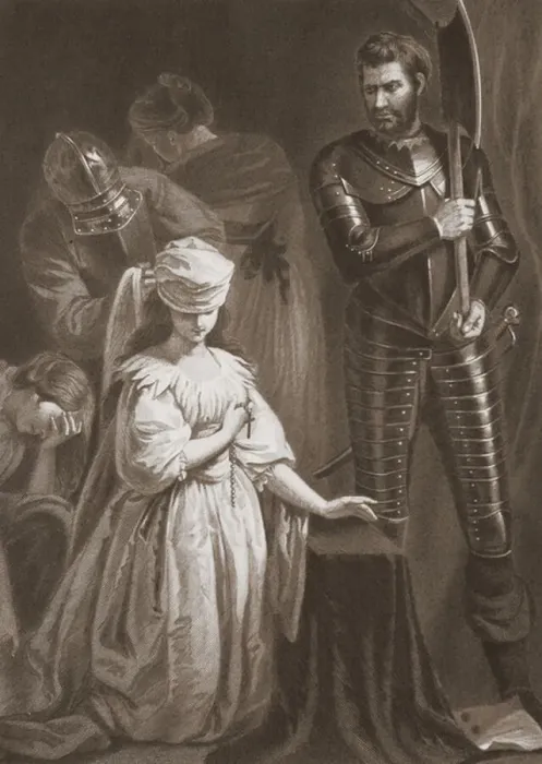 Framed Print : Execution of Mary Queen of Scots, engraved by A. H. Payne (litho) Framed Print : Execution of Mary Queen of Scots, engraved by A. H. Payne (litho)