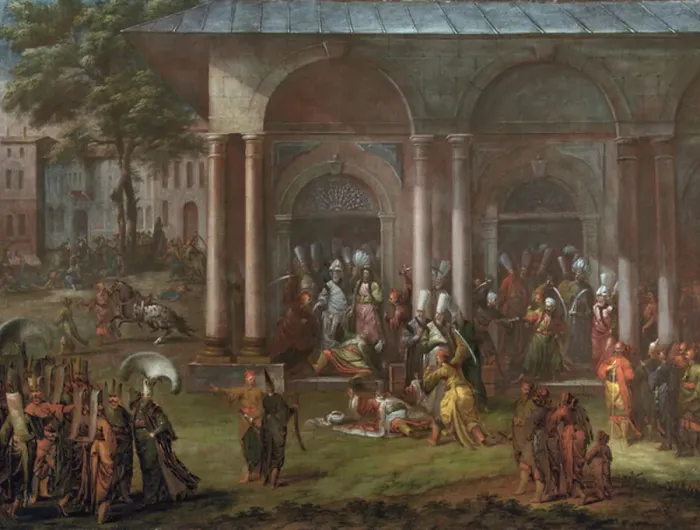 Framed Print : The Execution of Patrona Halil, 1730 Framed Print : The Execution of Patrona Halil, 1730