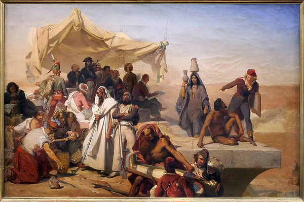 The expedition (countryside) of Egypt under the orders of Bonaparte (Napoleon, 1769-1821)