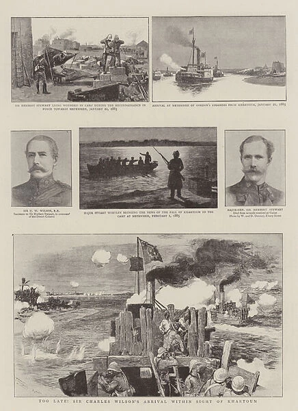 The Expedition for the Relief of General Gordon (litho)