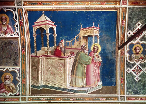 The Expulsion of Joachim from the Temple, c. 1305 (fresco)