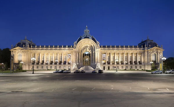Facade of the Petit Palais in Paris (photo)