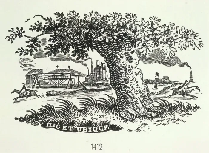 Framed Print : Factory. BL3276691 Factory; British Library, London, UK; (add.info.
