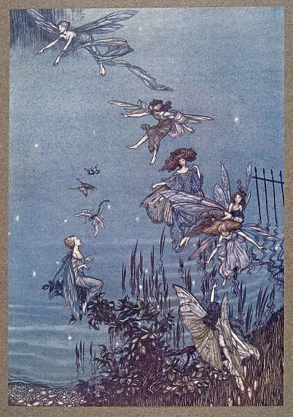 The Fairies of the Serpentine, from Peter Pan in Kensington Gardens by J M Barrie