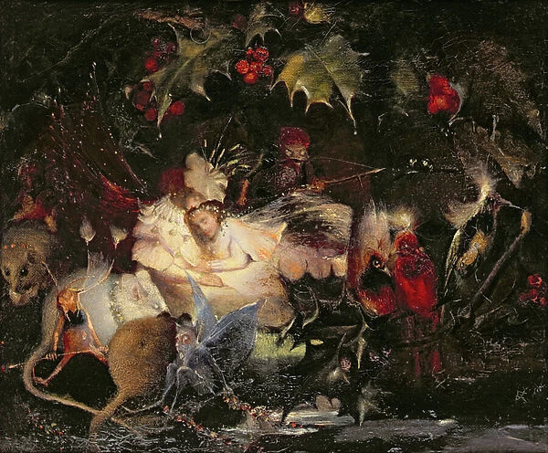 The Fairy Bower (oil on canvas)