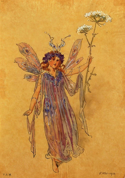 A Fairy, costume design for 'A Midsummer Nights Dream', produced by R