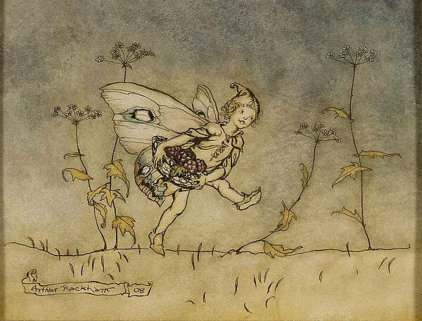 Fairy, illustration from A Midsummer Nights Dream, published by Heinemann