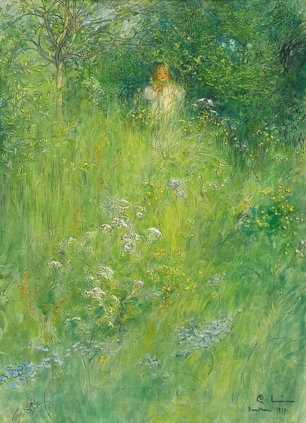 A Fairy or Kersti in the Meadow, 1899