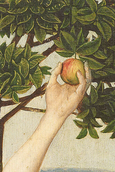 The Fall, after 1479 (oil on panel) (detail of 13000)