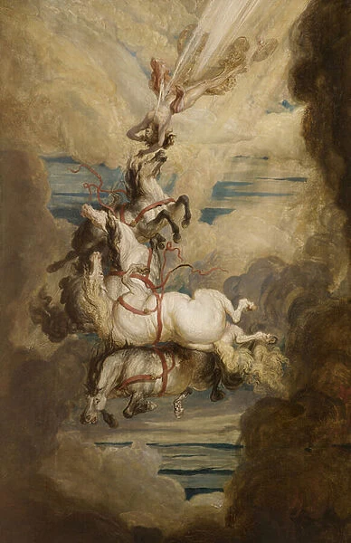 Fall of Phaeton, 1808 (oil on panel)