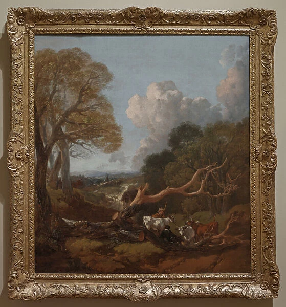 The Fallen Tree, probably between 1750 and 1753 (oil on canvas)