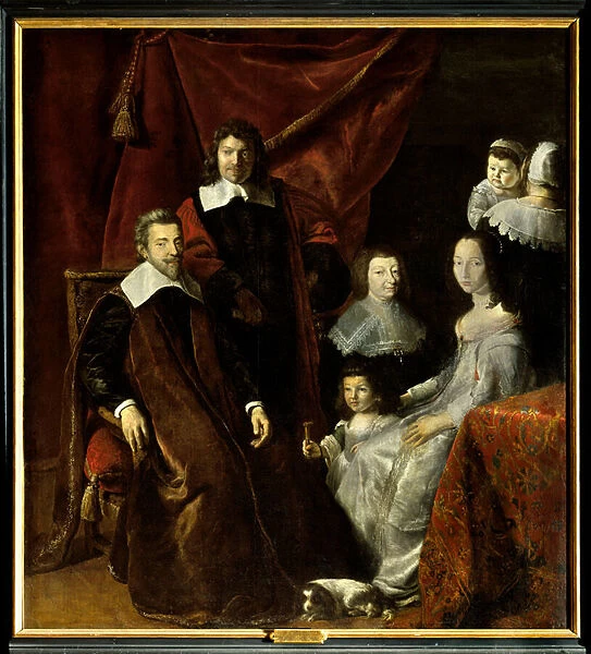 The family of Henri Louis (Henri-Louis) Habert de Montmort (Montmor) (1600-1679)