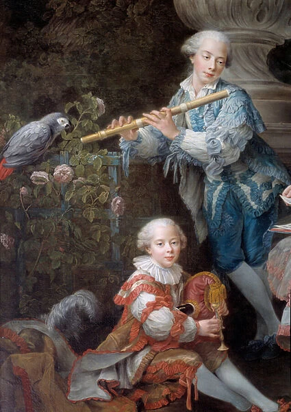 The family of Louis Francois du Bouchet, Marquis de Sourches