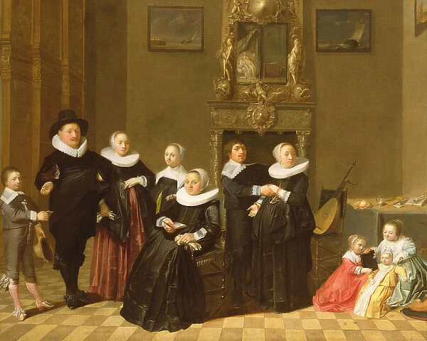 The Family of a Stadhouder in an Elegant Interior, 1635