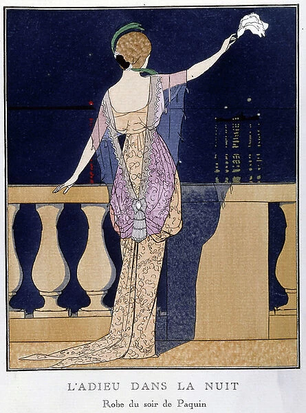 Farewell in the Night, 1913 (illustration)