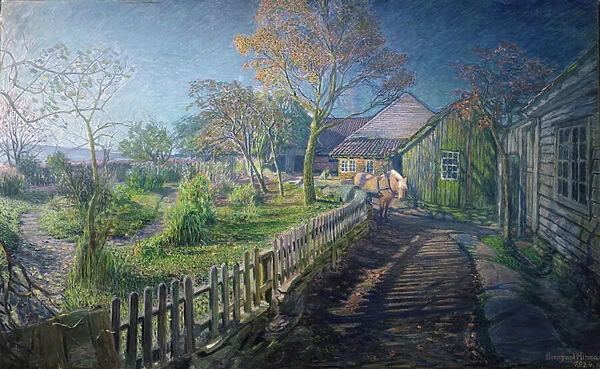 Farm, 1871 (oil on canvas)
