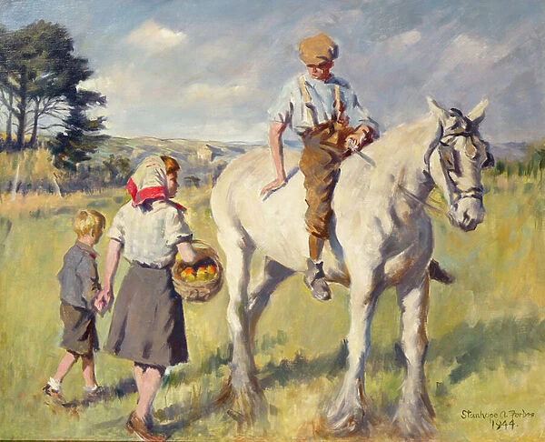 The Farmers Boy, 1844 (oil on canvas)