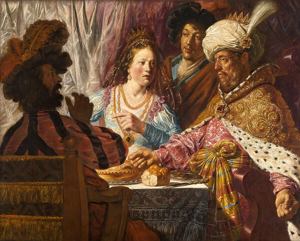The Feast of Esther, c. 1625