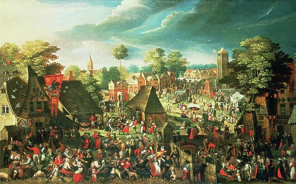 The Feast of St George (oil on canvas)