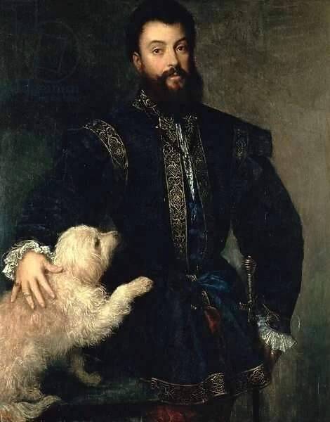 Federigo Gonzaga, Duke of Mantua, c. 1525-30 (oil on panel)