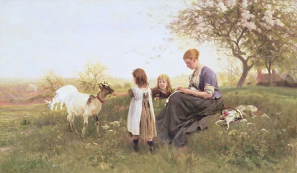 Feeding the Goats, 1870