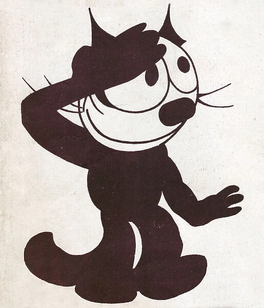 Felix the Cat. Felix the cat. (illustration, circa 1930)