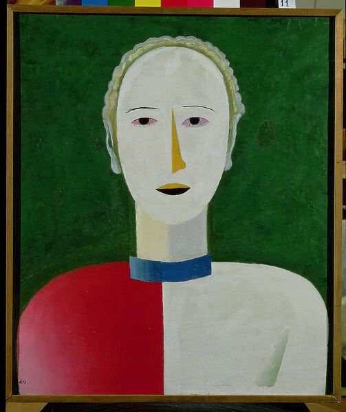Female Portrait, 1928-32 (oil on board)