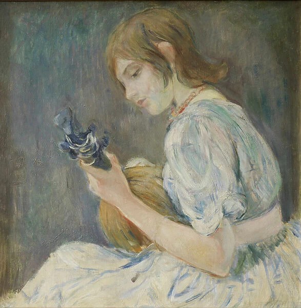 Femme a la Mandoline (Girl with Mandolin), 1889 (oil on canvas)
